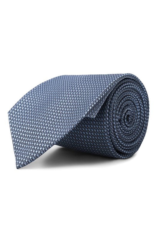 Шелковый галстук Kiton UCRVKPC05L6501 Голубой UCRVKPC05L6501