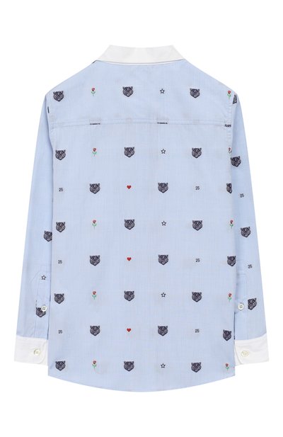 Хлопковая рубашка с воротником button down GUCCI, арт. 516401/XBE63, фото 2