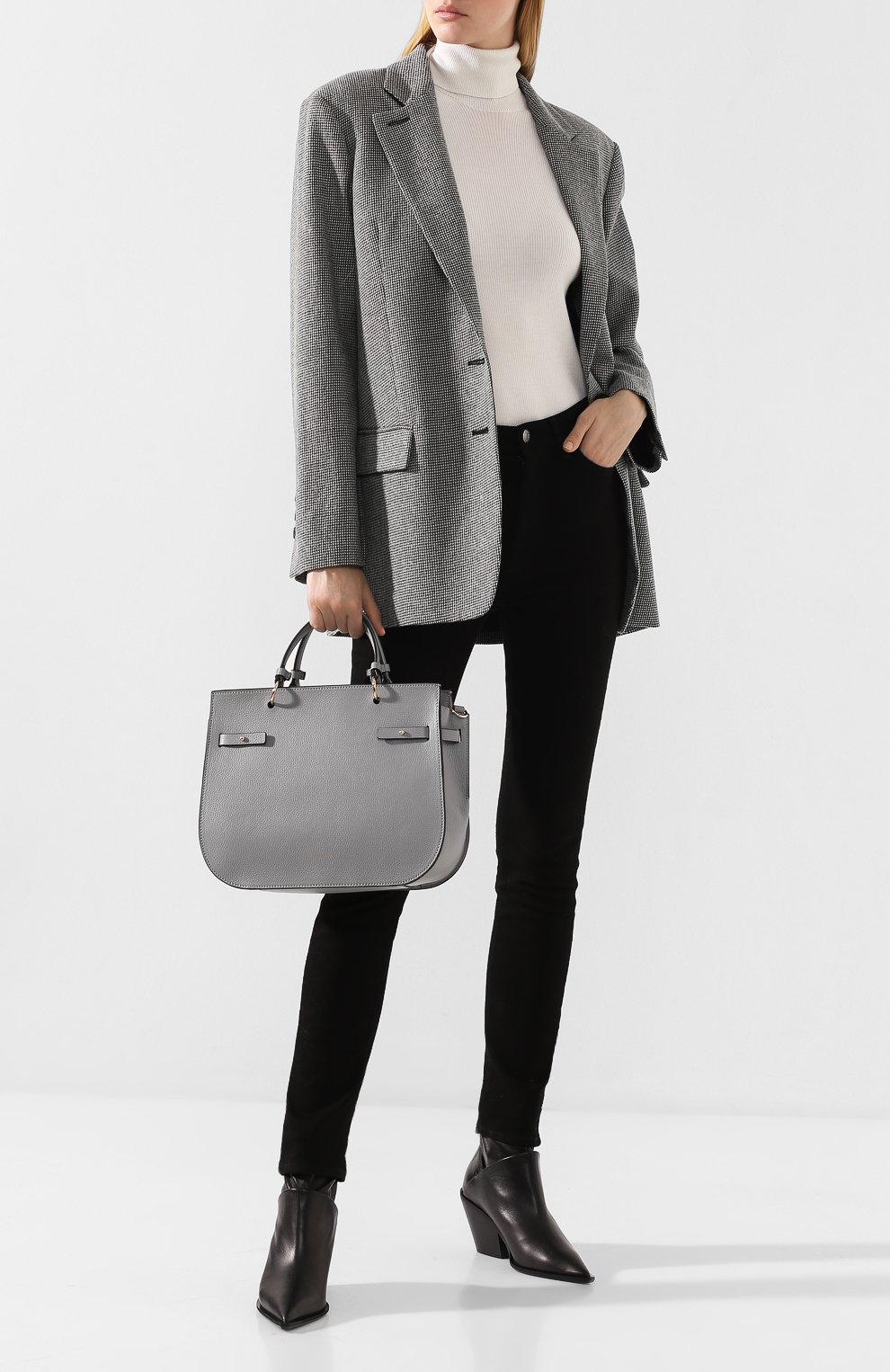 Сумка didi COCCINELLE серого цвета по цене 39950 руб., арт. E1 EA5 18 02 01, фото 2 Сумка didi COCCINELLE, арт. E1 EA5 18 02 01, фото 2