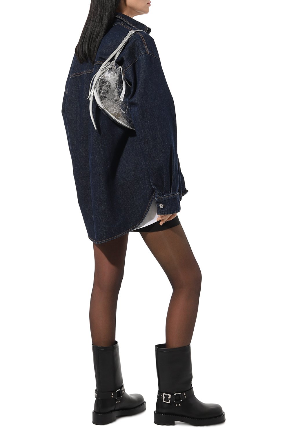 Кожаные ботинки MATTIA CAPEZZANI черного цвета по цене 75850 руб., арт. W314/VITELL0, фото 2 Кожаные ботинки MATTIA CAPEZZANI, арт. W314/VITELL0, фото 2