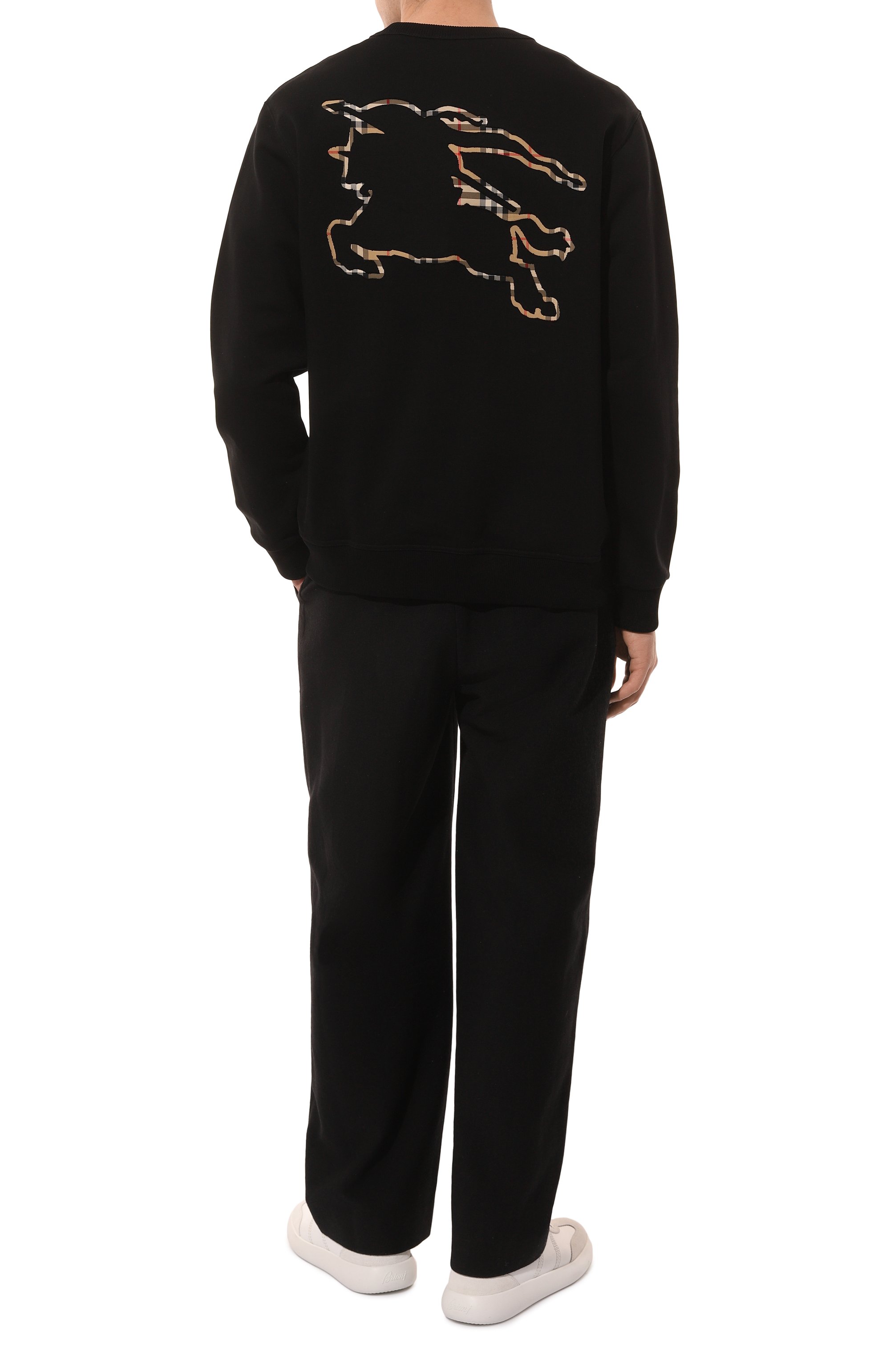 Хлопковый свитшот BURBERRY, арт. 8070680, фото 2