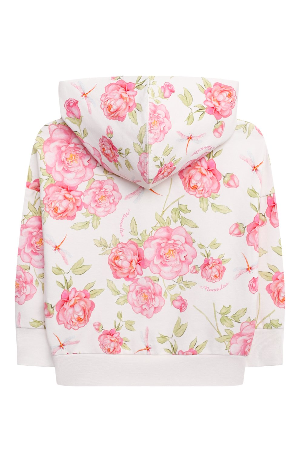 Хлопковая толстовка MONNALISA, арт. 397800, фото 2