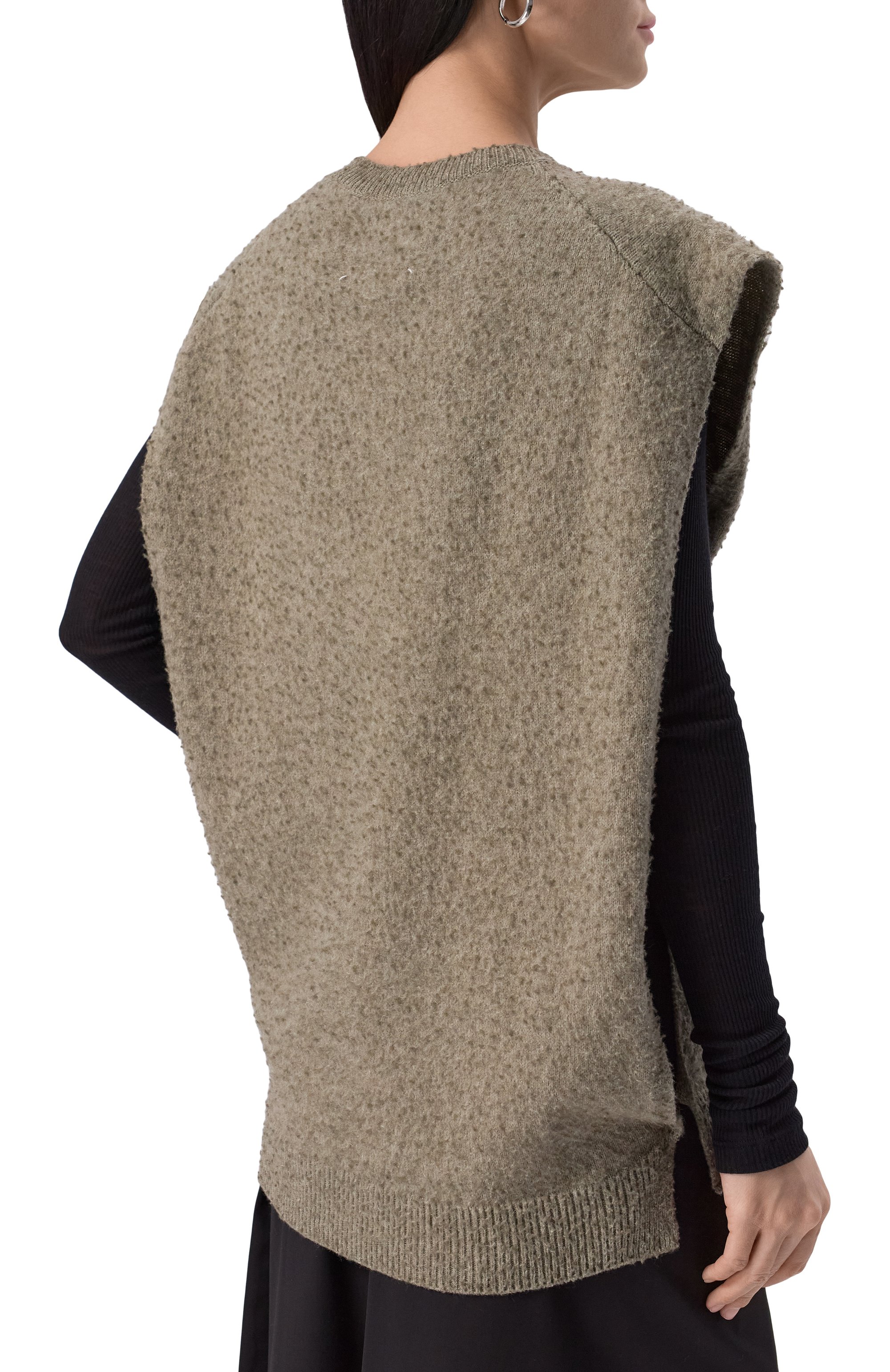 Жилет из шерсти и хлопка MAISON MARGIELA, арт. S50TH0065/M13108, фото 8