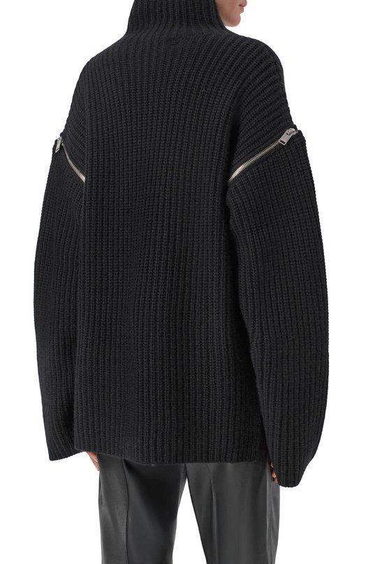 Кашемировый свитер Jacob Lee WCS2037AW25B Чёрный  WCS2037AW25B Фото 4