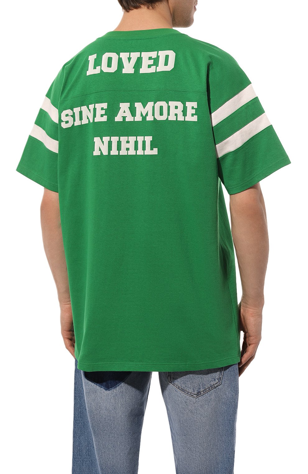 Хлопковая футболка GUCCI, арт. 655459 XJDJP, фото 4