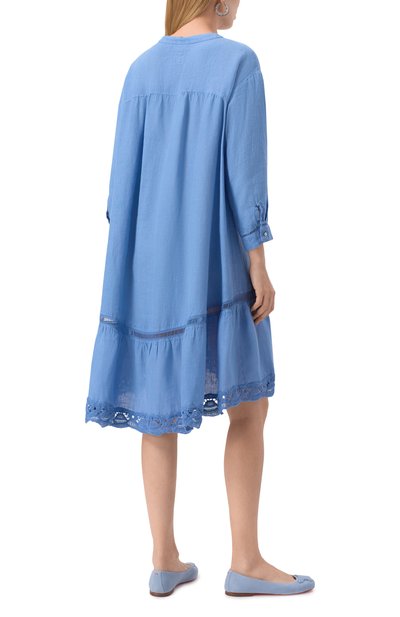 Льняное платье 120% LINO, арт. 32ALIW4PIH/0115, фото 4