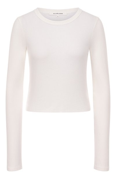 Женская хлопковый лонгслив SLVRLAKE, арт. TLBY100P NATW