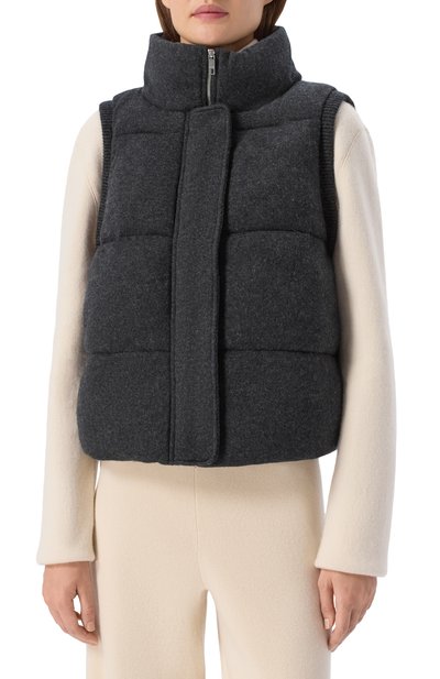 Утепленный жилет из шерсти и кашемира BOSS, арт. 50547894, фото 3