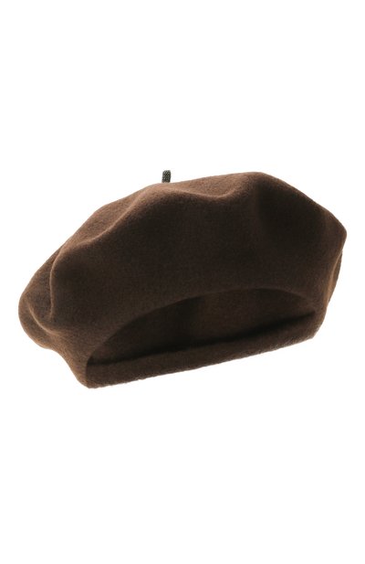 Женский шерстяной берет BRUNELLO CUCINELLI, арт. MCAP90136P