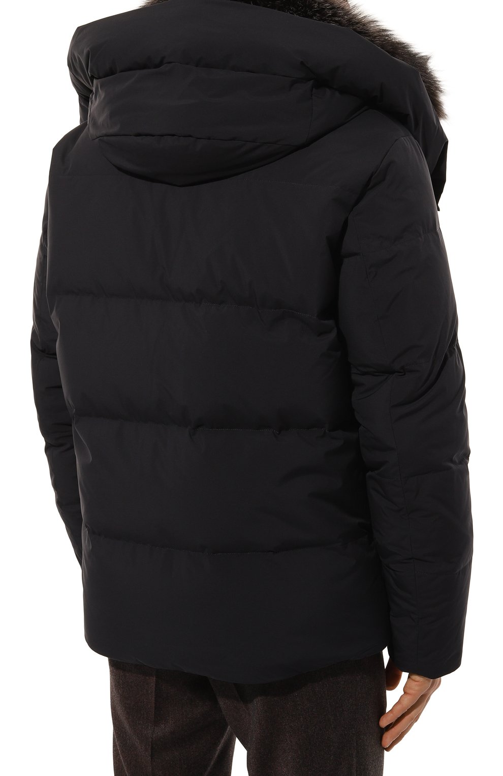 Пуховик с отделкой из песца YVES SALOMON, арт. 25WHV01370K26G, фото 4