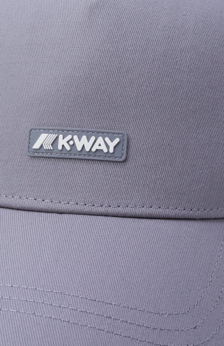 Хлопковая бейсболка K-WAY, арт. K8132SW, фото 4