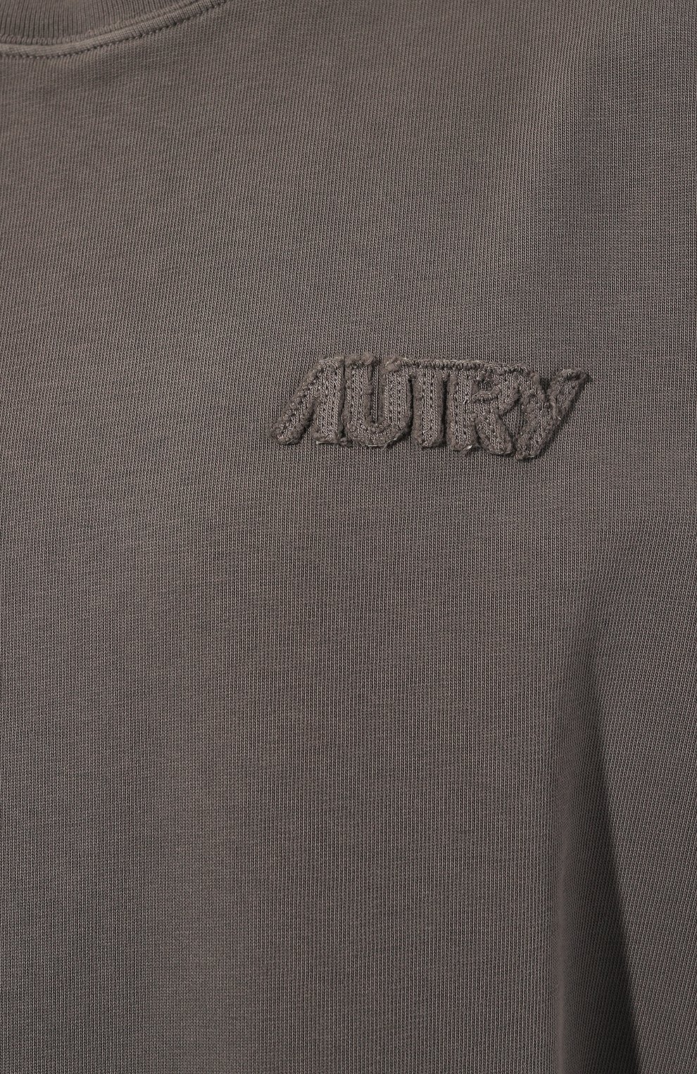 Хлопковая футболка AUTRY серого цвета по цене 13600 руб., арт. A200TSPX120L, фото 5 Хлопковая футболка AUTRY, арт. A200TSPX120L, фото 5