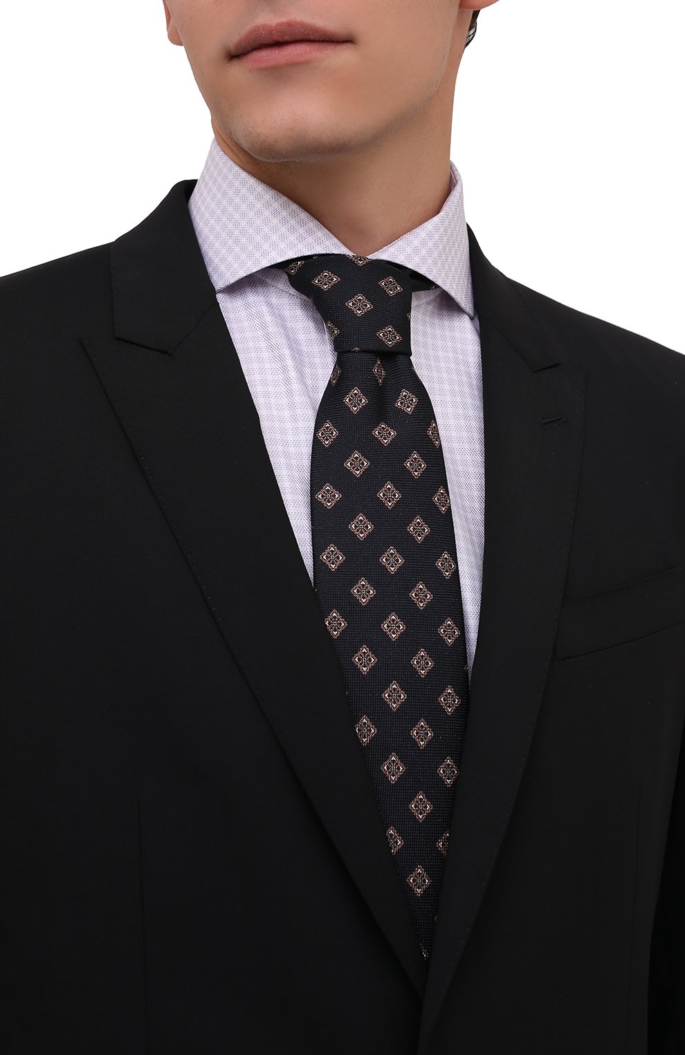 Шелковый галстук BRIONI, арт. 062I00/P0432, фото 2