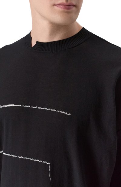 Хлопковый джемпер ISABEL BENENATO, арт. UK66S26, фото 5