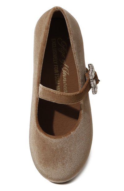 Бархатные балетки amanda AGE OF INNOCENCE, арт. 000457/AMANDA/30, фото 4