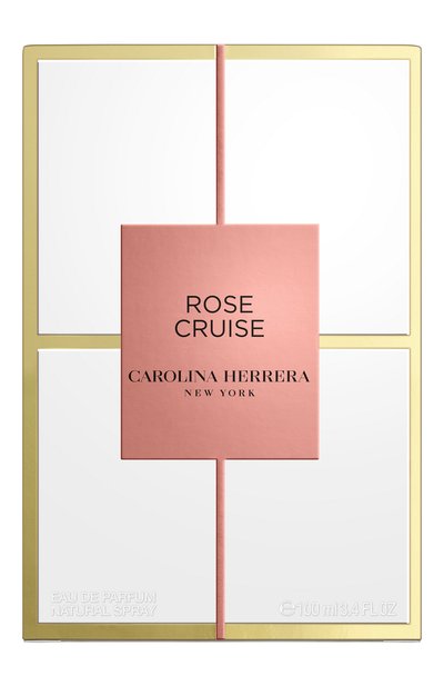 Туалетная вода rose cruise (100ml) CAROLINA HERRERA бесцветного цвета по цене 16250 руб., арт. 65168675, фото 2 Туалетная вода rose cruise (100ml) CAROLINA HERRERA, арт. 65168675, фото 2