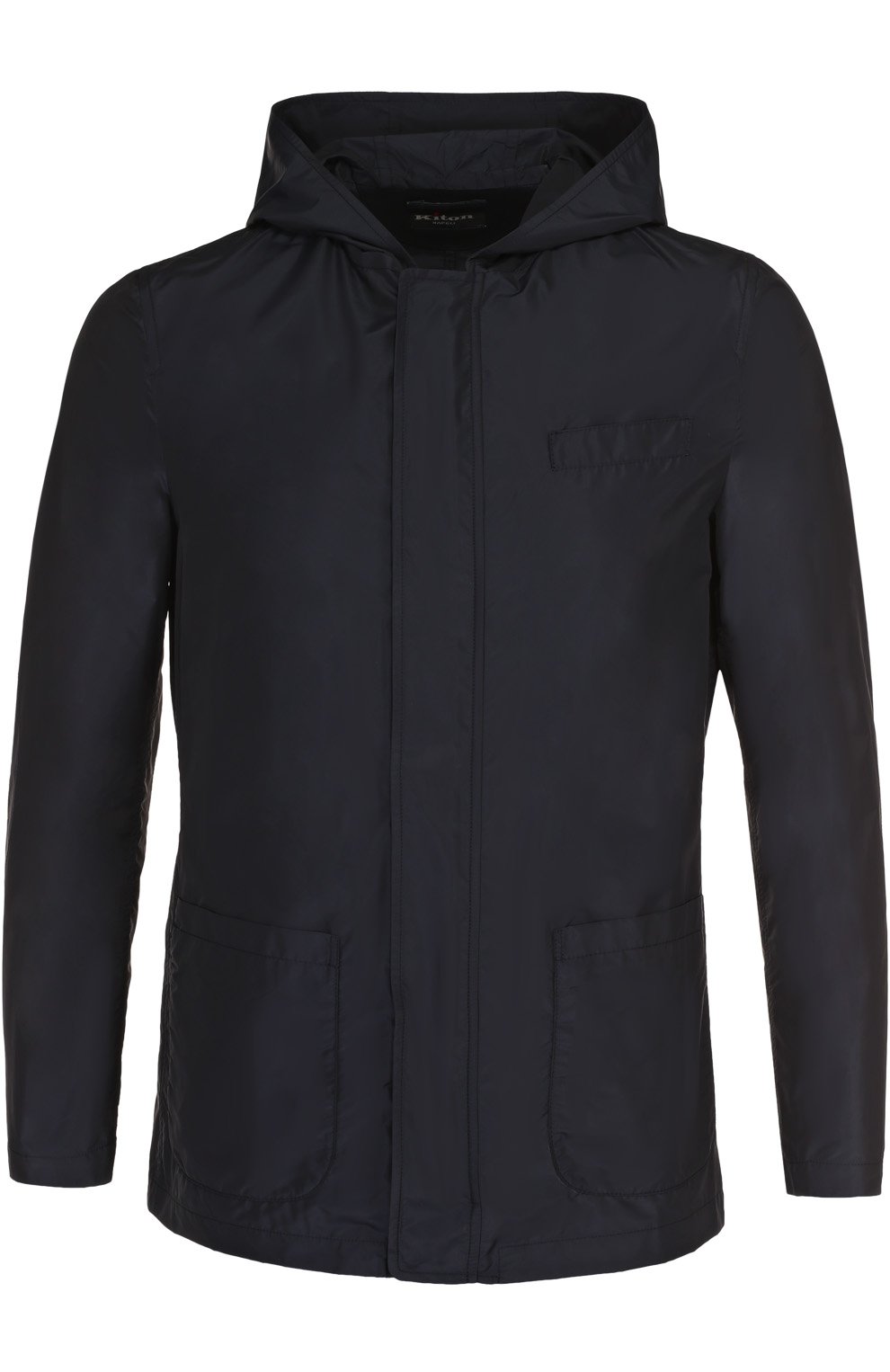 Куртка с добавлением шелка на молнии с капюшоном KITON, арт. UW0210/7N76, фото 1