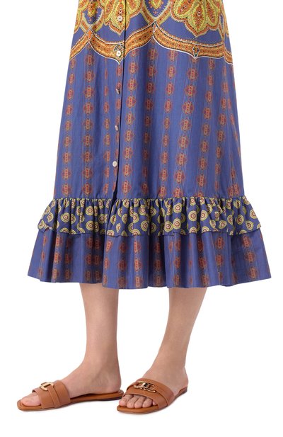 Кожаные шлепанцы FERRAGAMO, арт. 01G997/769637, фото 3