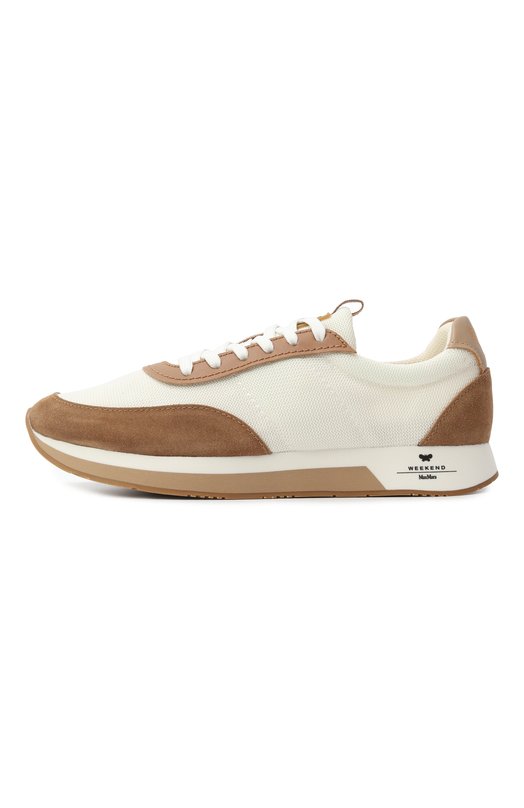 Комбинированные кроссовки Raro Weekend Max Mara RAR0 Бежевый  RAR0 Фото 4