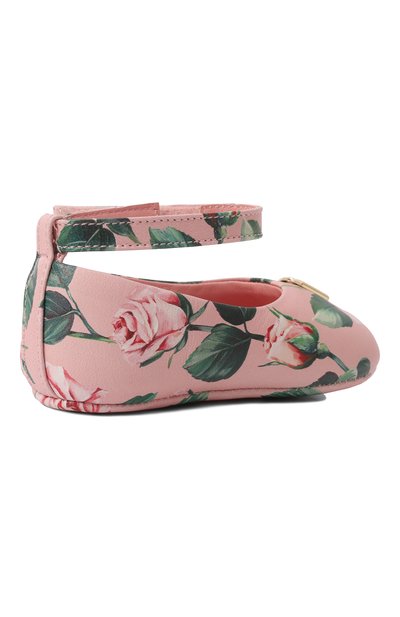 Кожаные пинетки DOLCE & GABBANA, арт. DK0065/AD471, фото 3