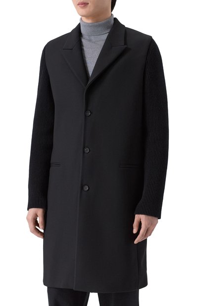 Комбинированное пальто DIESEL, арт. A20006/0BMCM, фото 3