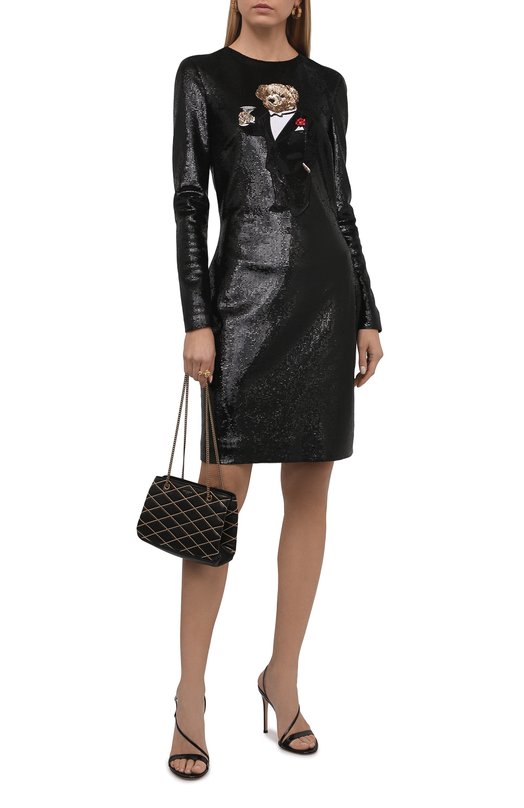 Платье с пайетками Ralph Lauren Чёрный, фото 2