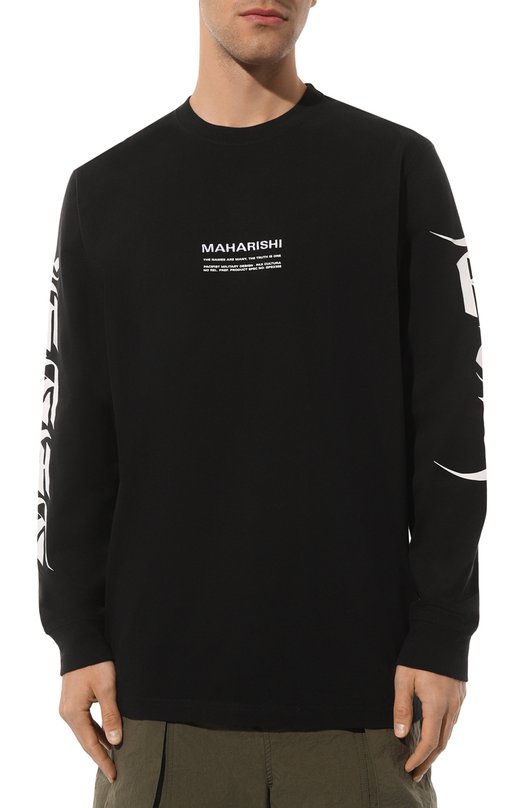 Хлопковый лонгслив Maharishi 3