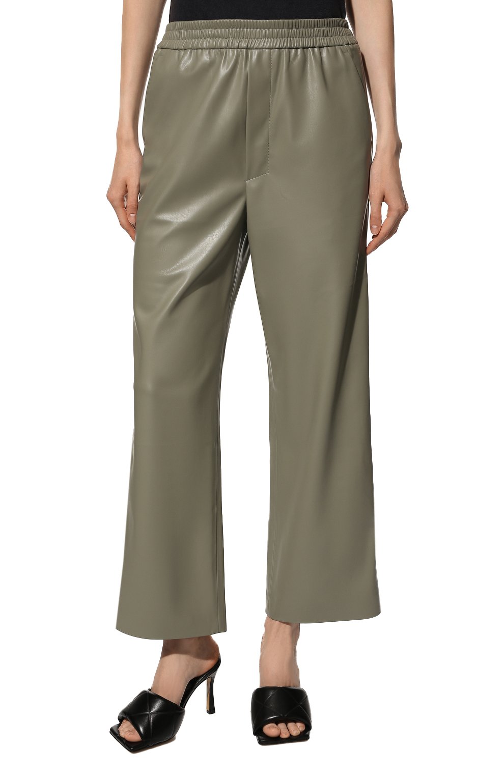 Брюки из экокожи SEVEN LAB, арт. PVEG eco khaki, фото 3