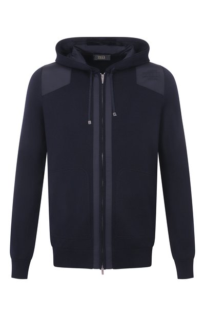 Мужской кардиган из хлопка и шелка ZILLI, арт. JSS001M0142VSDE00