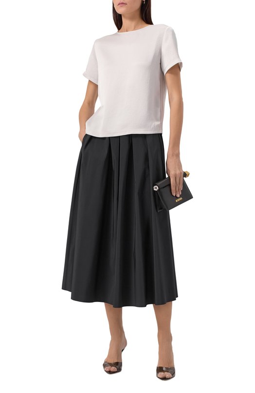 Юбка Weekend Max Mara CURVAT0 Чёрный  CURVAT0 Фото 2