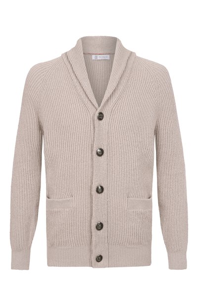 Мужской хлопковый кардиган BRUNELLO CUCINELLI, арт. MNI708606