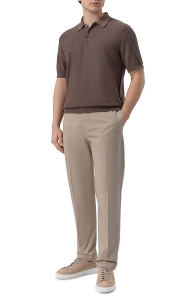 Мужская хлопковое поло CORNELIANI, арт. 27M560/2725188