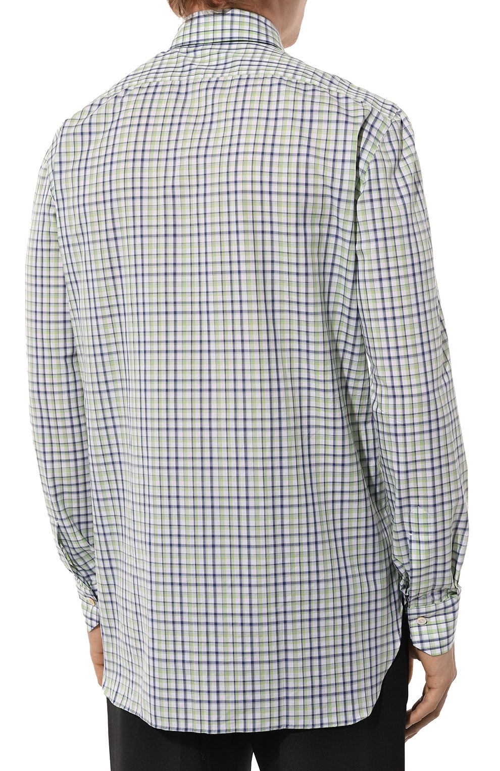 Хлопковая рубашка KITON, арт. UCIH08879, фото 4