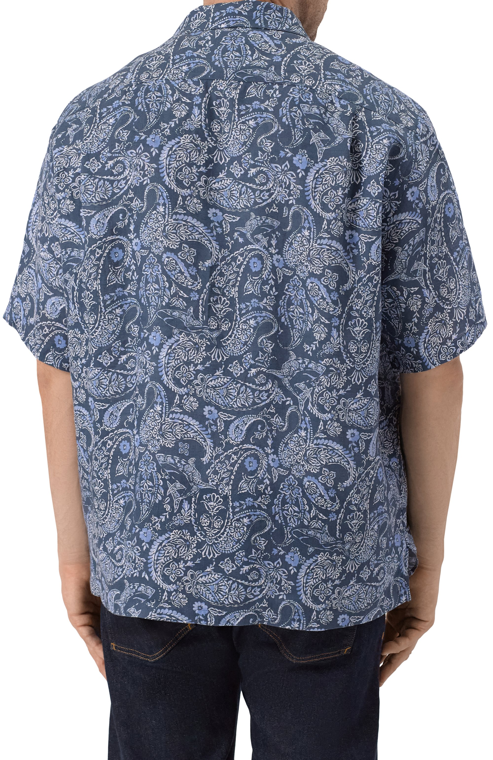 Льняная рубашка PAUL&SHARK, арт. 26413177_001, фото 4