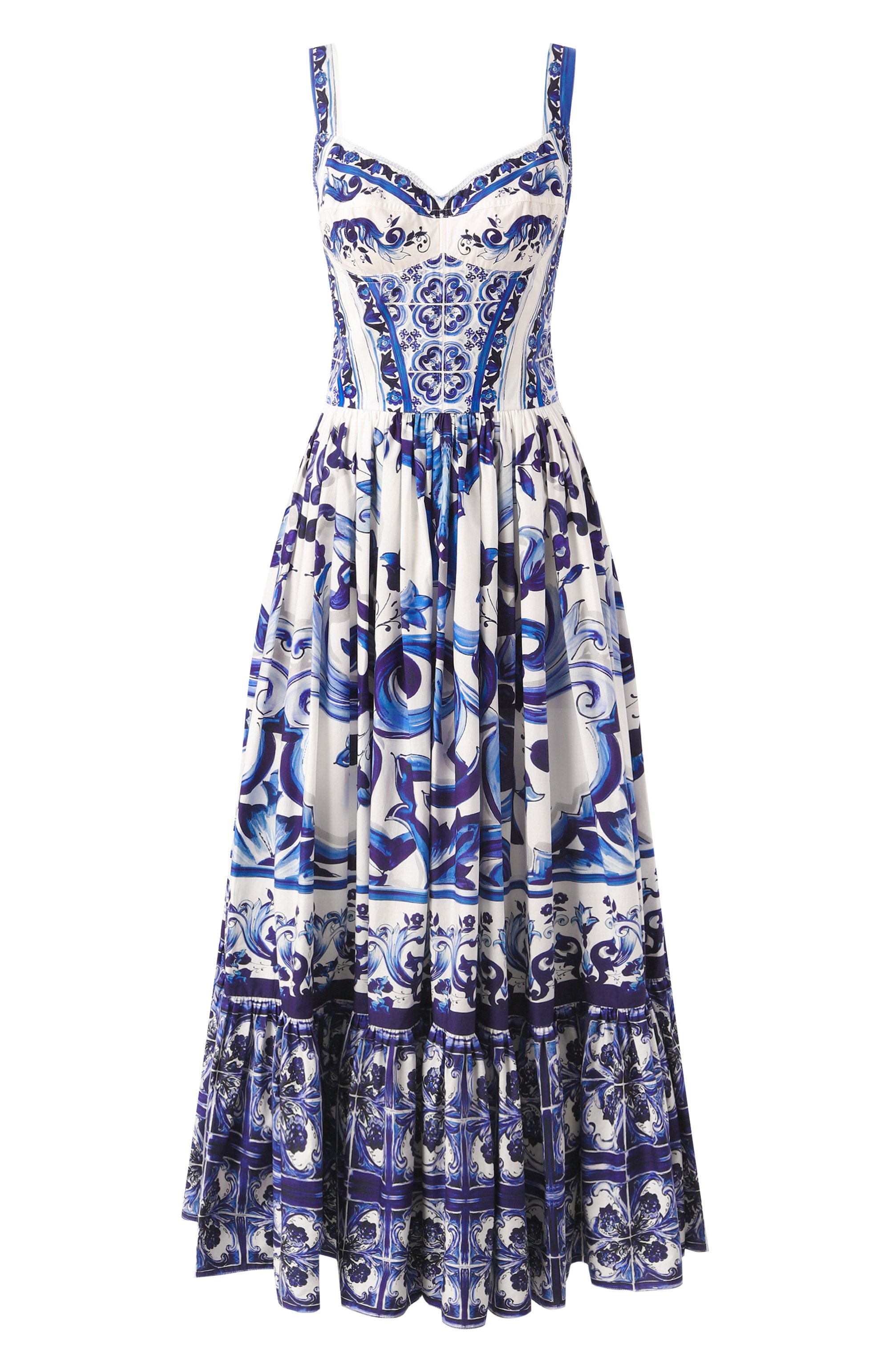 Хлопковое платье DOLCE & GABBANA, арт. F6AEIT/HH5A1, фото 1