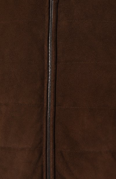 Комбинированная куртка с воротником из нутрии ANDREA CAMPAGNA, арт. 24U108, фото 5