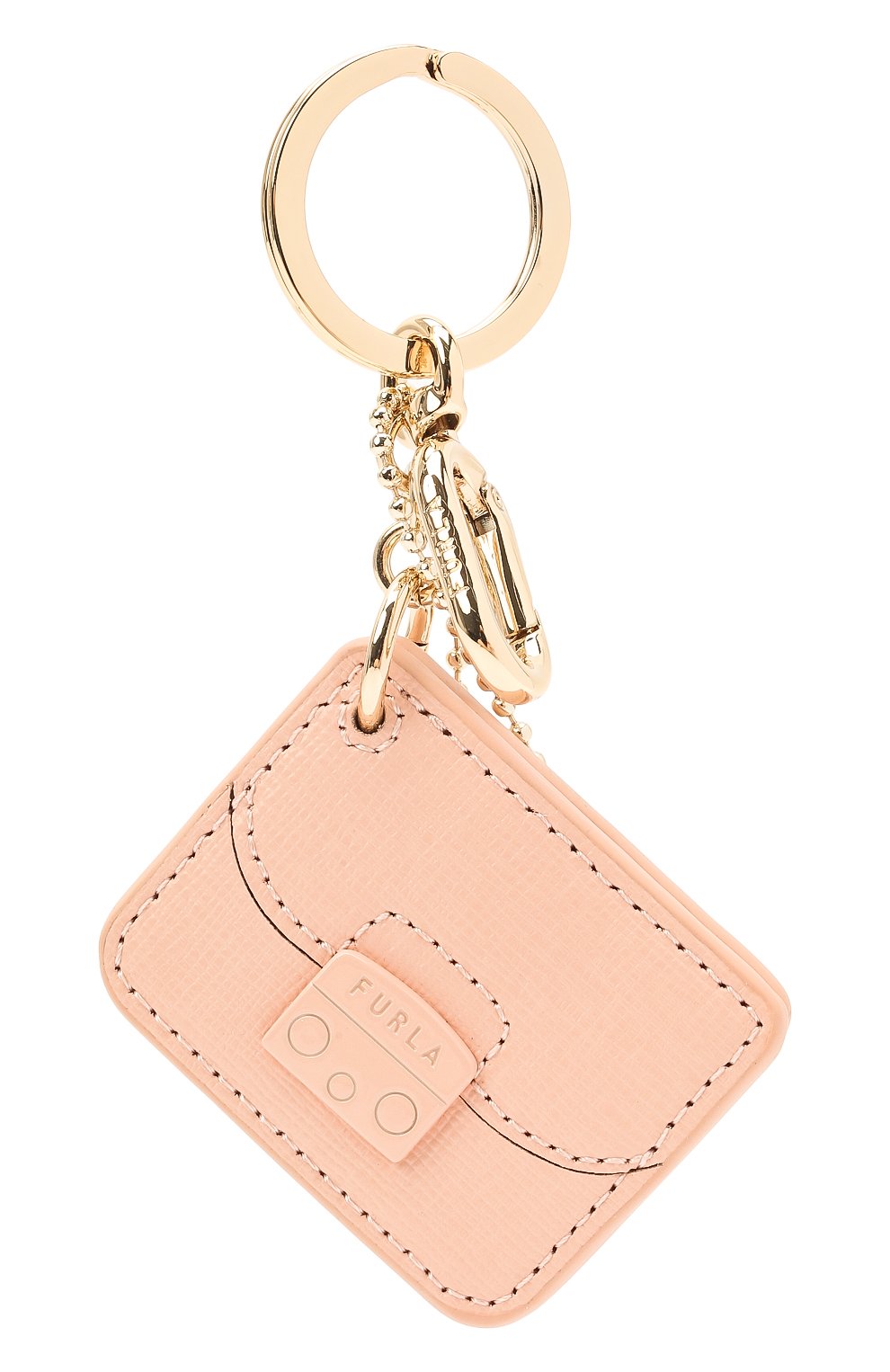 Брелок FURLA светло-розового цвета по цене 6830 руб., арт. WR00016/B30000, фото 1 Брелок FURLA, арт. WR00016/B30000, фото 1