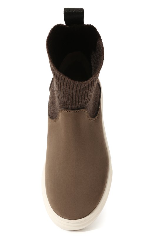 Кожаные слипоны Montelpare Tradition Коричневый, фото 4