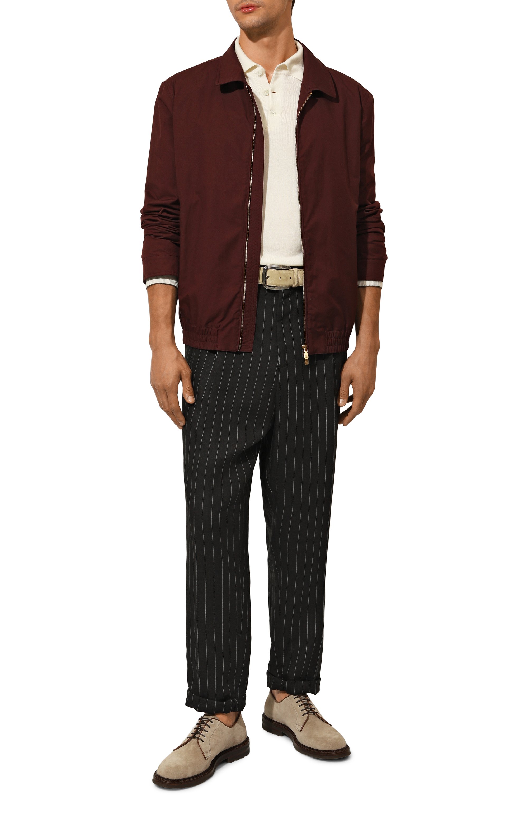 Кашемировое поло BRUNELLO CUCINELLI, арт. M2200295, фото 2