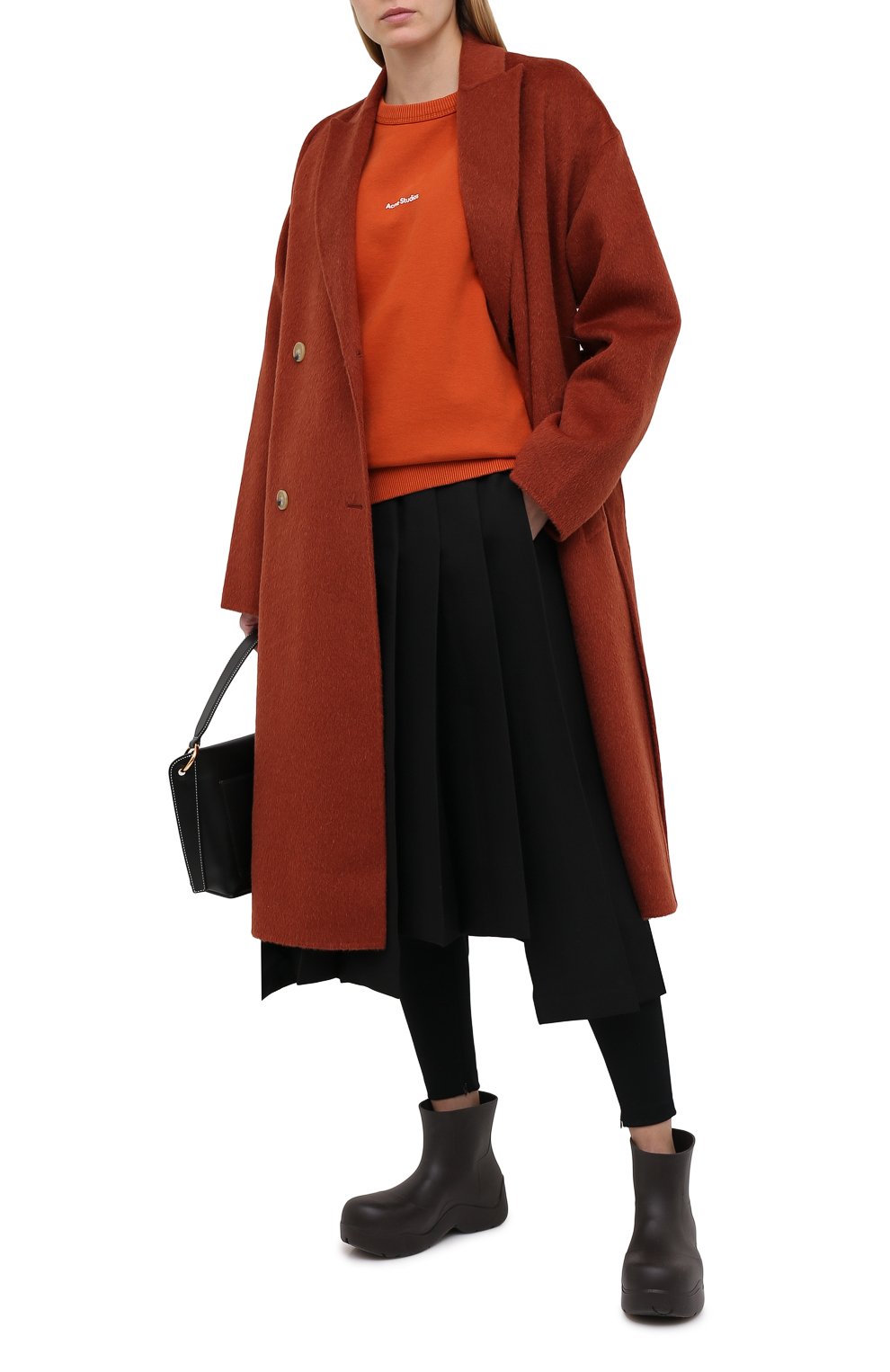 Хлопковый свитшот ACNE STUDIOS, арт. AI0067, фото 2