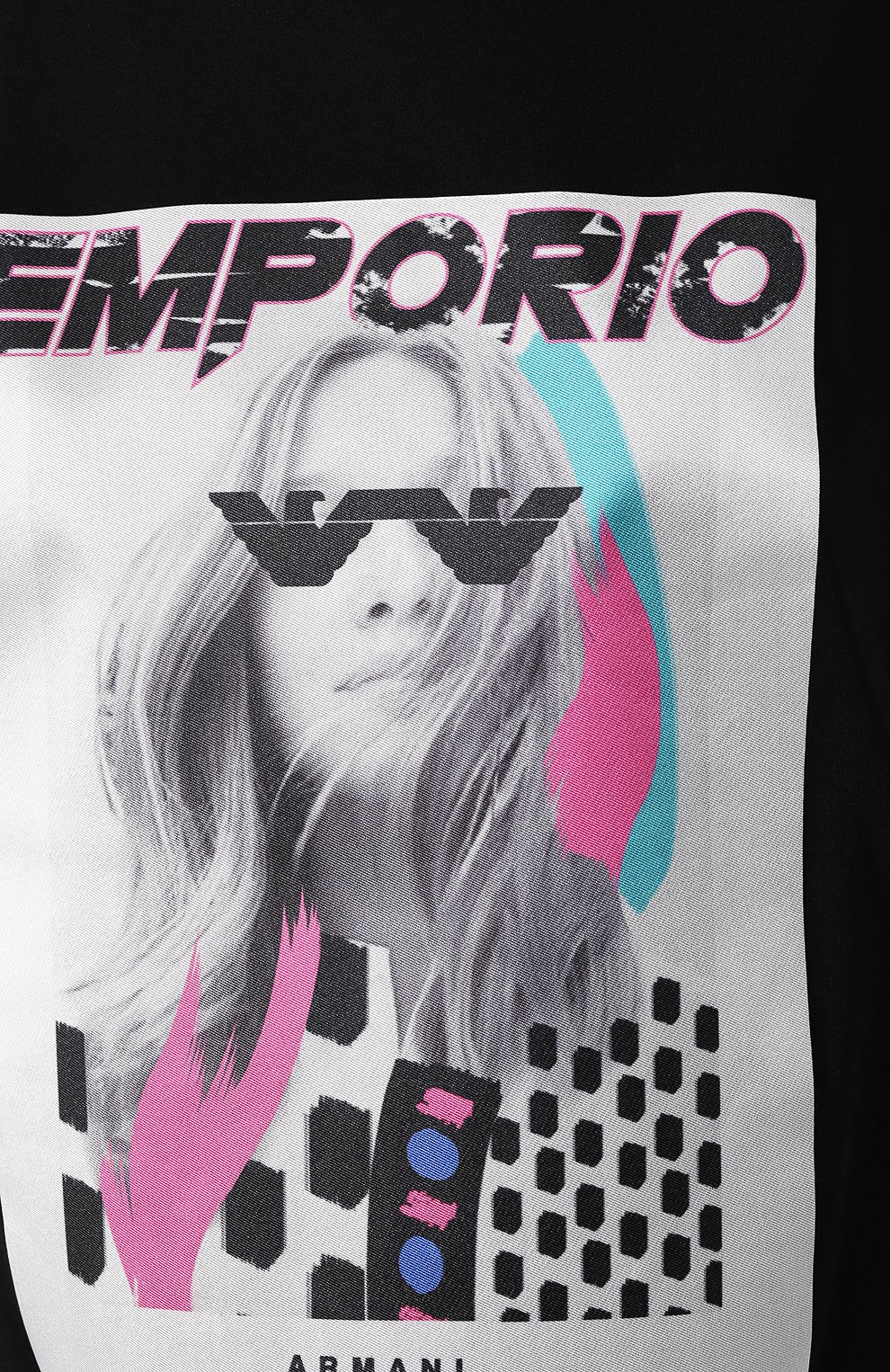 Хлопковая футболка EMPORIO ARMANI, арт. 3H2T7M/2J53Z, фото 5