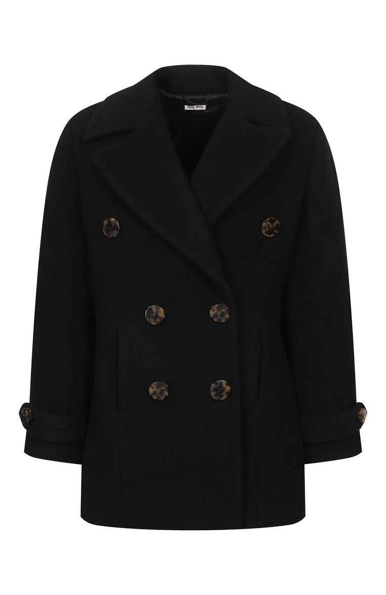 Шерстяное полупальто MIU MIU, арт. MH1621-1XUV-F0002, фото 1