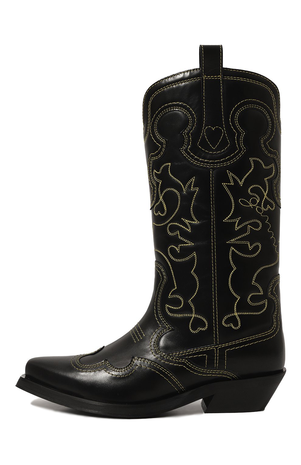 Кожаные казаки GANNI, арт. S2169, фото 4