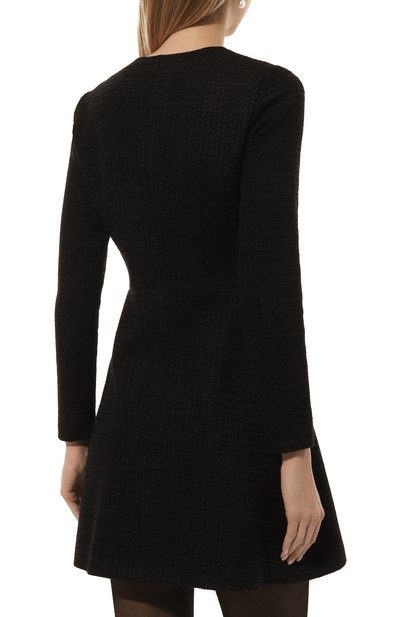 Хлопковое платье HUGO черного цвета по цене 44800 руб., арт. 50530474, фото 4 Хлопковое платье HUGO, арт. 50530474, фото 4