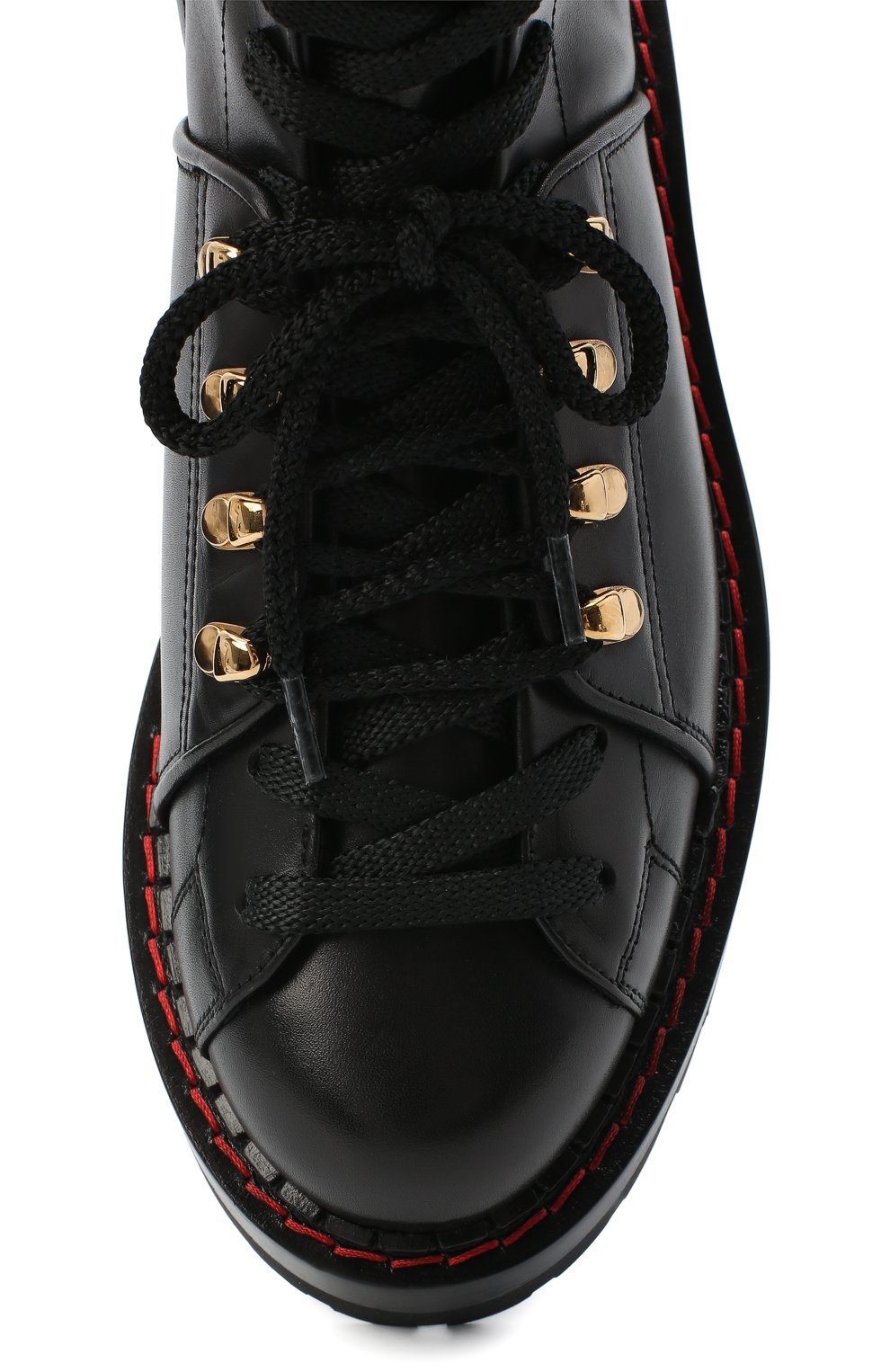 Кожаные ботинки VERSACE, арт. DST466E/DVTA3, фото 5