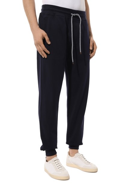 Хлопковые джоггеры BRUNELLO CUCINELLI, арт. MW478B2300, фото 3