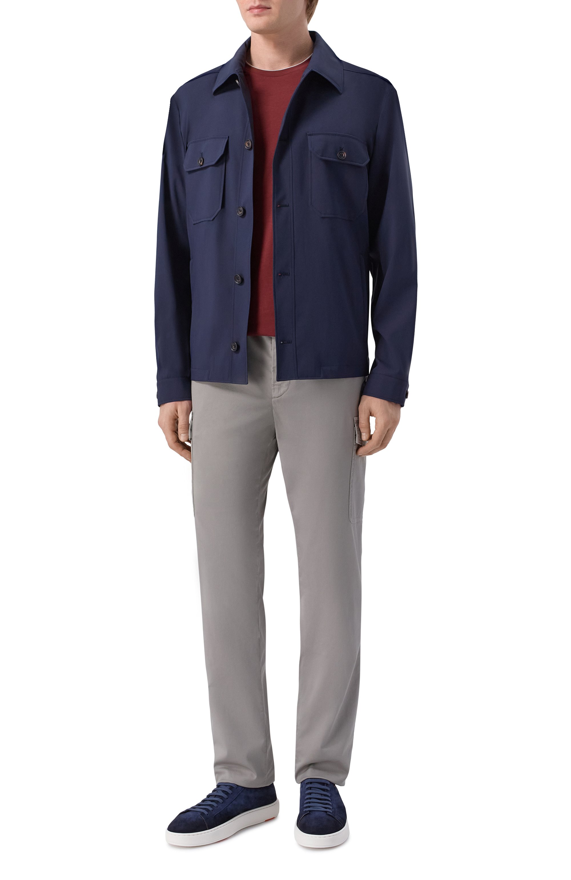 Хлопковая футболка CORNELIANI, арт. 27G589/2725041, фото 2