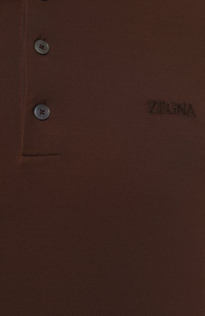 Хлопковое поло ZEGNA, арт. UD358A7/D746, фото 5