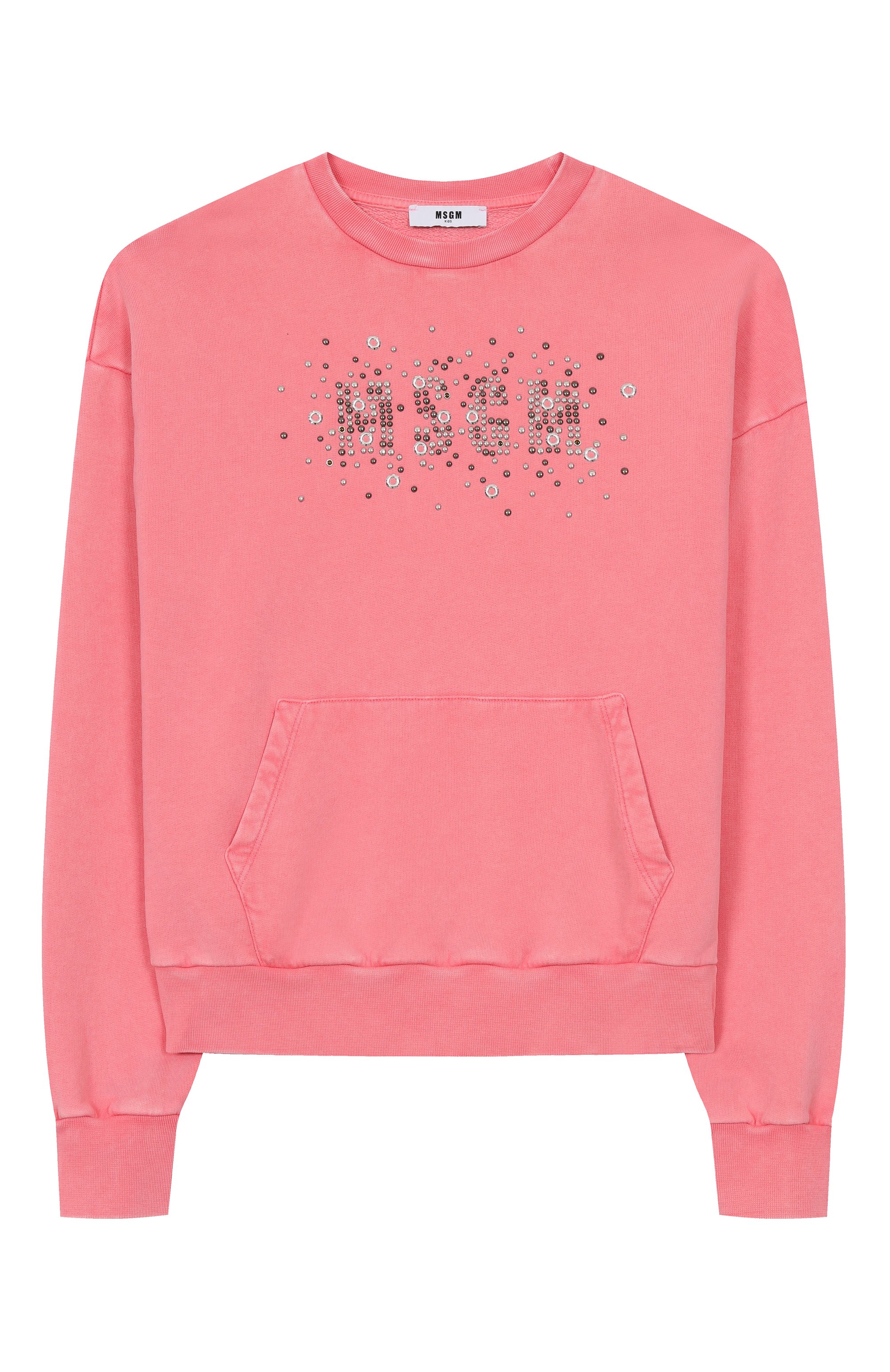 Хлопковый свитшот MSGM KIDS, арт. F5MSJGSW160, фото 1