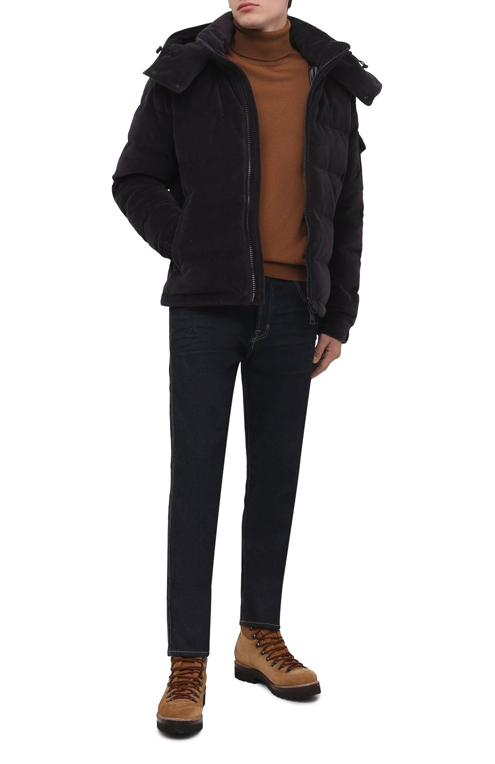 Пуховик из вельвета maya MONCLER, арт. G2-091-1A001-67-595HA, фото 2